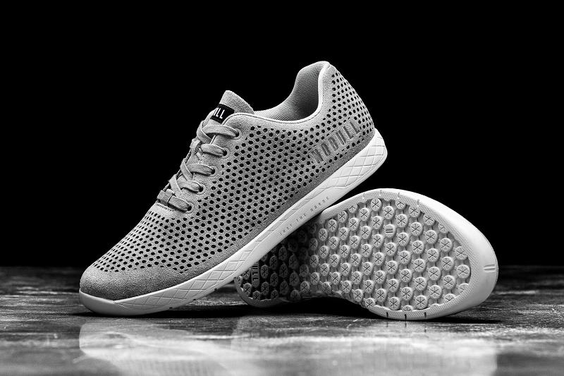 Nobull Concrete Suede Women's Trainers Dark / Grey | USA M1948Q
